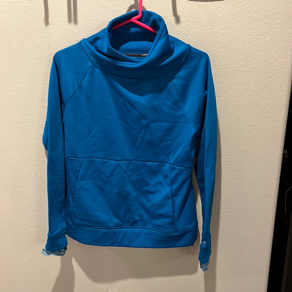Champion Performance Duofold Warm Control pullover sweatshirt size large Small